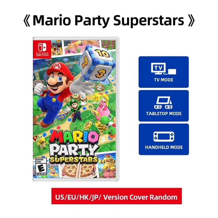 Mario Party Superstars - Standard Edition - Nintendo Switch - Prise en charge multiplayer pour plusi