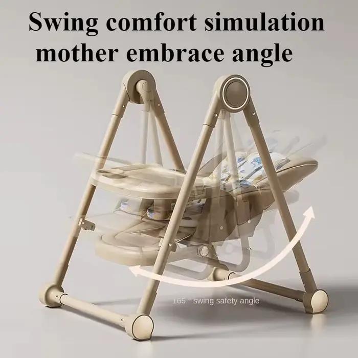 Chaise de salle à manger multifonction pour enfants, réglable, 2 en 1, roue à Cardan lisse, pliable,