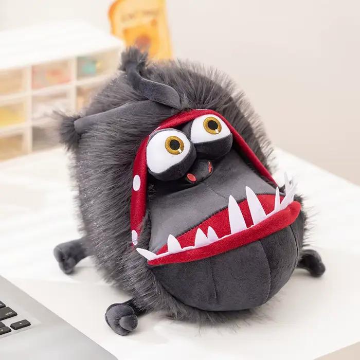 Nouvelles figurines amusantes des chiens de Gru, Kyle, animaux mignons à grande bouche, jouet décora