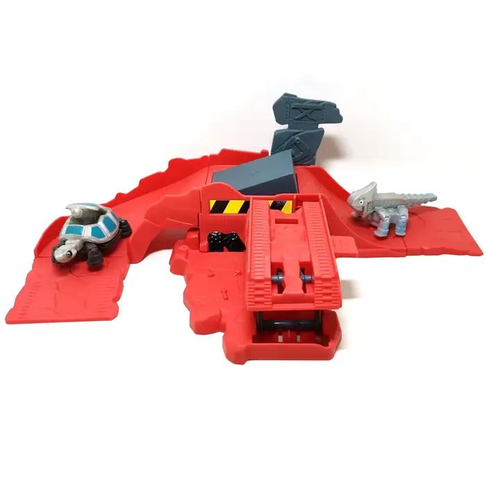 Piste de modèle de dinosaure pour enfants, camion de dinosaure, voiture de jouet de dinosaure active