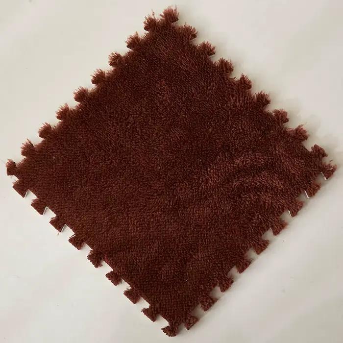 Tapis rampant pour bébé, 8/16 pièces, tapis en mousse peluche douce et moelleuse, sol antidérapant E