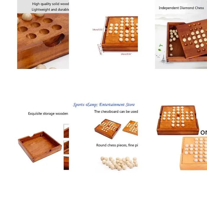 G7NF 1 Ensemble jeu société en bois jeu société Unique Single Single Single Capacité cognitive Capy 