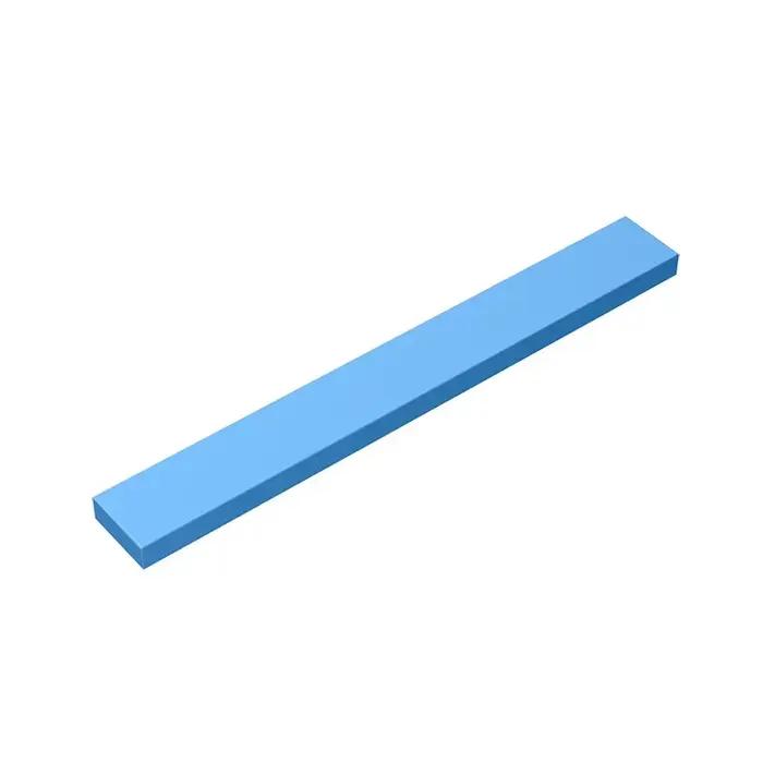 Gobricks GDS-565 carrelage 1x8 compatible avec lego 4162 pièces de particules éducatives bricolage p