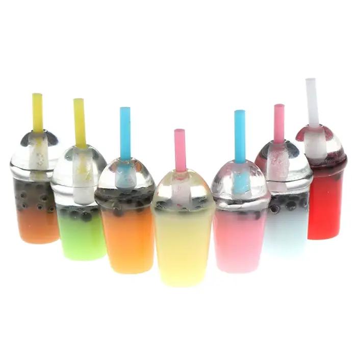 5 pièces 1:12 maison de poupée Miniature perle lait thé tasses poupées cuisine nourriture