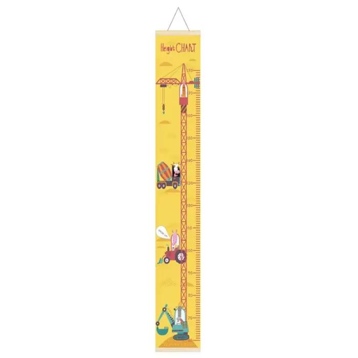 Règles de mesure de hauteur pour enfants, tenture murale, tableau de mesure de hauteur enroulable am