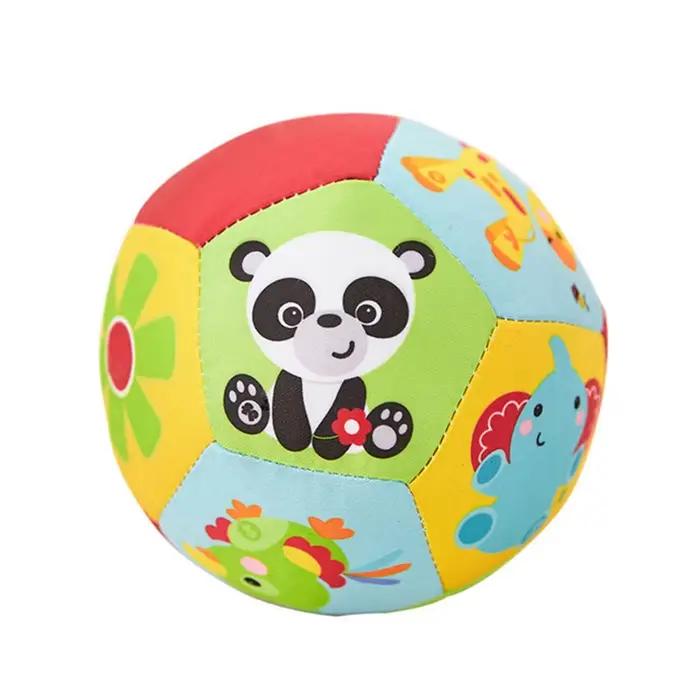 Jouets mobiles en peluche douce pour bébé avec son hochet pour bébé boule de musculation pour nouvea