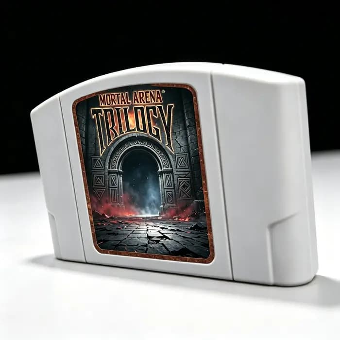 Cartouche Group 10 Mortal Kombat Trilogy pour N64, édition collector premium, Plug & Play, testée et