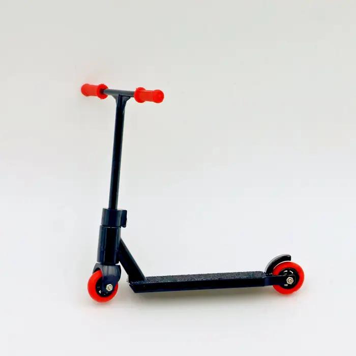Mini Scooter à doigts en alliage 100%, Collection de Simulation méta, cadeaux pour enfants, jouets p