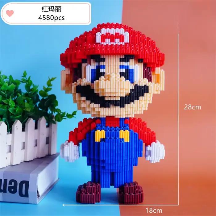 Blocs de construction géants de 35 cm, jouets pour enfants, briques à petites particules, décoration