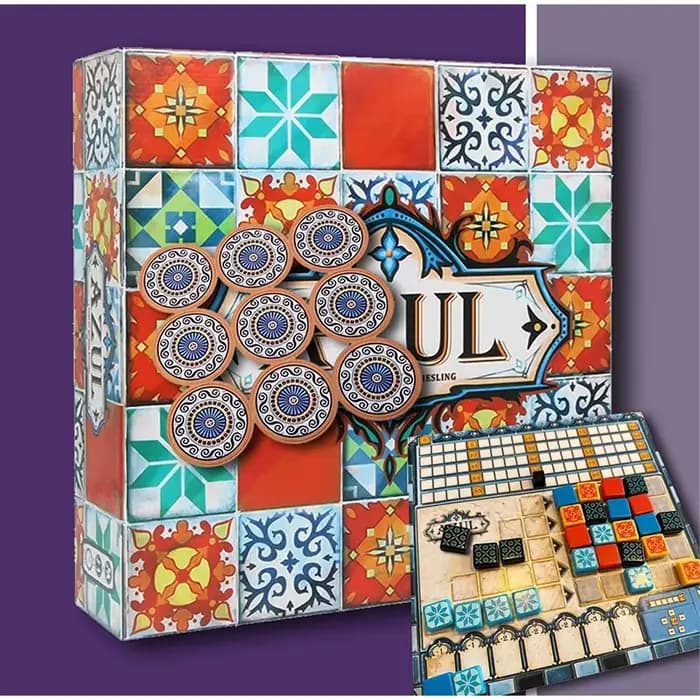 Jeu de société Azul, jeu de stratégie de Placement de carrelage, Puzzle artistique, jeu de cartes po