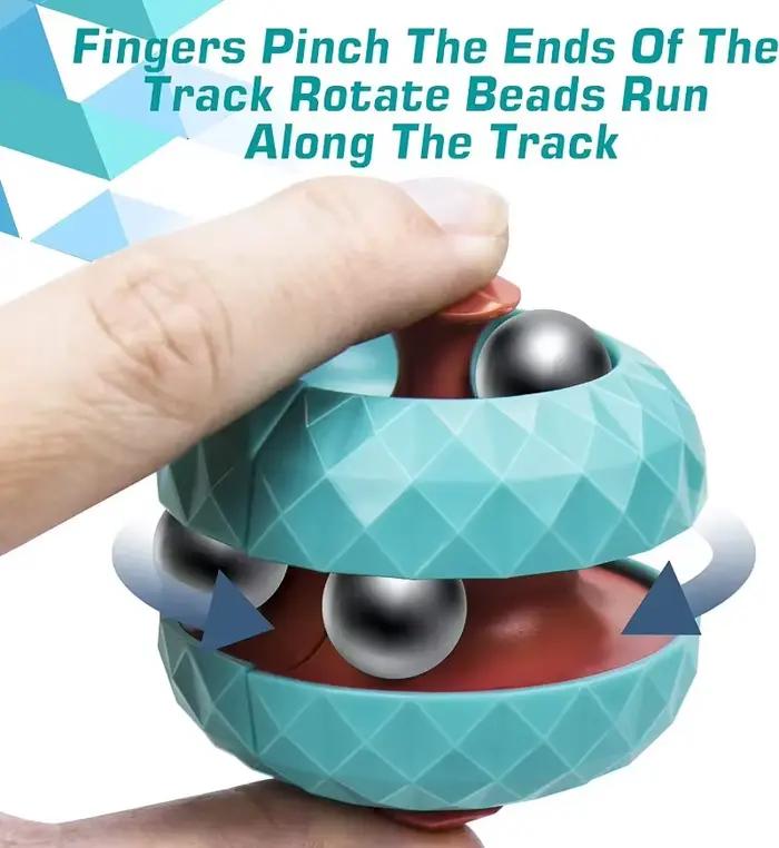 Jouet de décompression pour enfants, Cube de balle orbite, jouets sensoriels Anti-Stress, jouets Fid