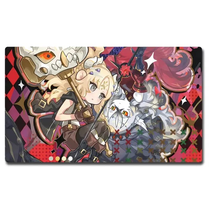Tapis de jeu Yu-Gi-Oh! Cartesia Ecclesia, la Virtue Tapis de jeu de cartes à collectionner TCG OCG, 