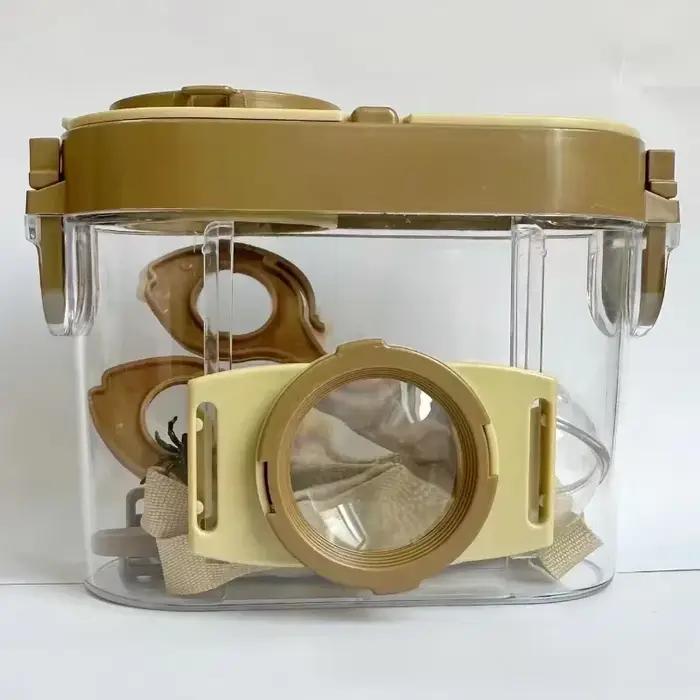 Visionneuse d'insectes en plein air, boîte à insectes, loupe, Kit d'observation, Cage attrape-insect