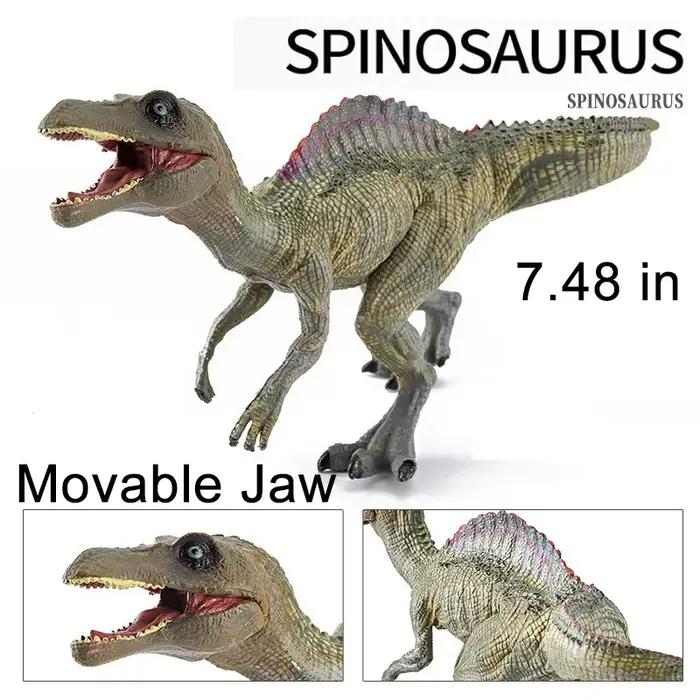 Jouets Spinosaurus, figurines, jouet réaliste de dinosaure Spinosaurus avec mâchoire mobile, cadeaux