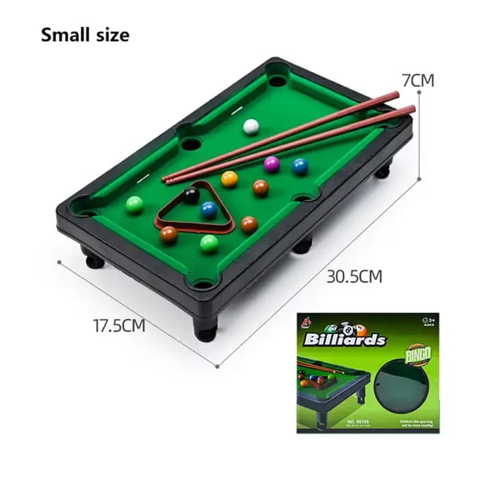 Mini jeu de Table de billard, jeu de billard de bureau, Mini ensemble de Table, billard de bureau in