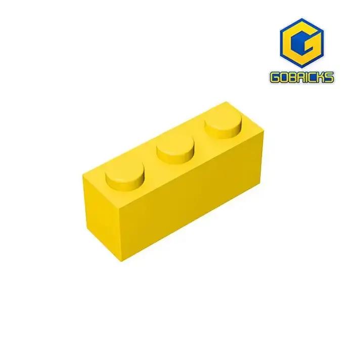 Gobricks GDS-533 brique 1x3 compatible avec lego 3622 pièces de blocs de construction de bricolage p