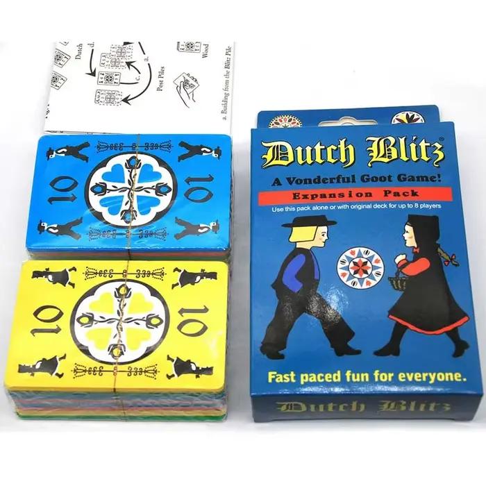 Dutch Blitz Le jeu de cartes original Fast Paced contient 160 cartes rapidement et facile à apprendr