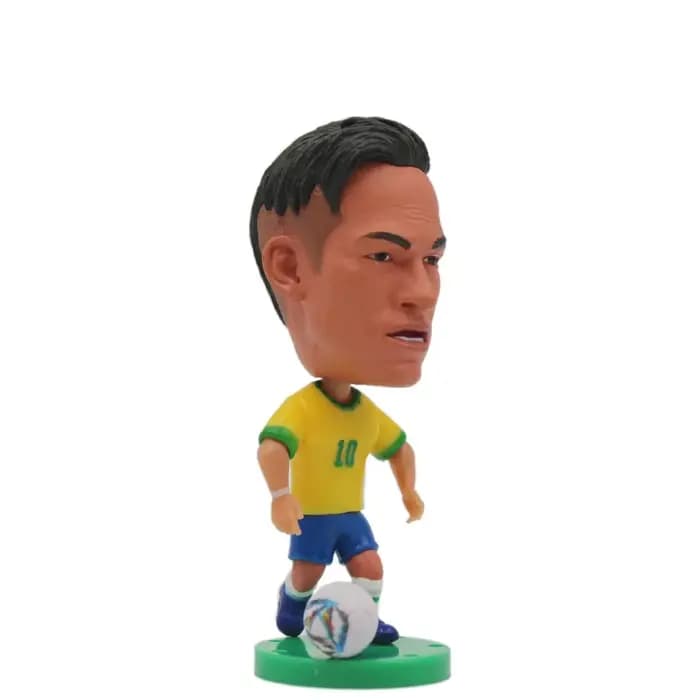 Brésil Football 6.5 cm hauteur résine activité Football poupées Figure jouets