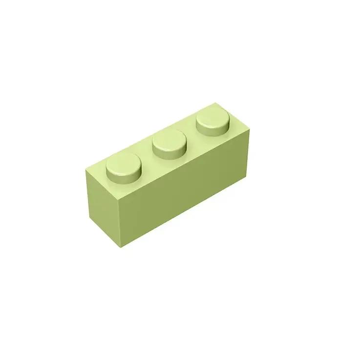 Gobricks GDS-533 brique 1x3 compatible avec lego 3622 pièces de blocs de construction de bricolage p