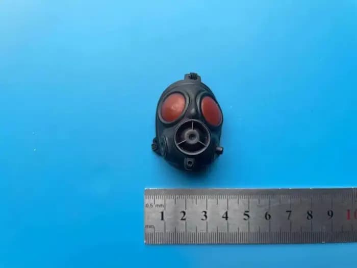 Minitimes Coomodel 3ATOYS-Figurines de Soldats, Modèles de Mini Jouets, Masque à Gaz, 12 Pouces, Coo