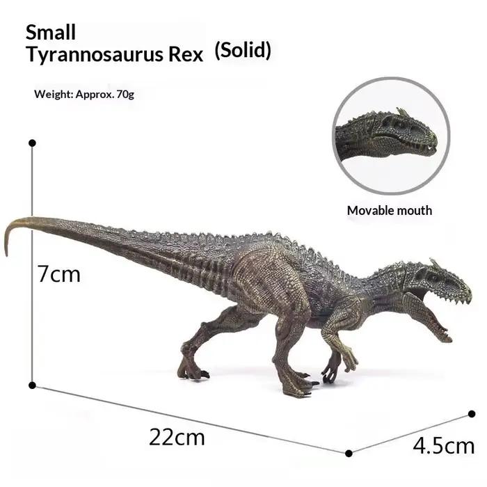 Figurine de dinosaure Indominus Rex, mâchoire mobile solide, jouet réaliste authentique du film pour