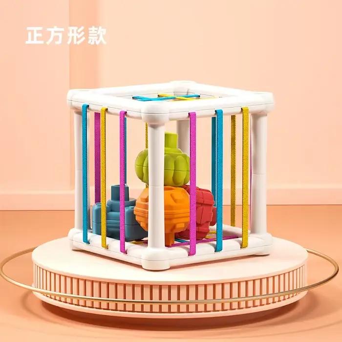 Jouets Montessori pour bébés de 0 à 12 mois, développement sensoriel, jouets éducatifs d'apprentissa
