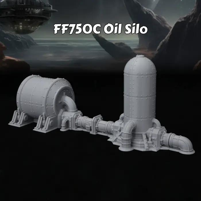 Ensemble de terrains industriels de science-fiction pour jeux de rôle, structures miniatures modulai