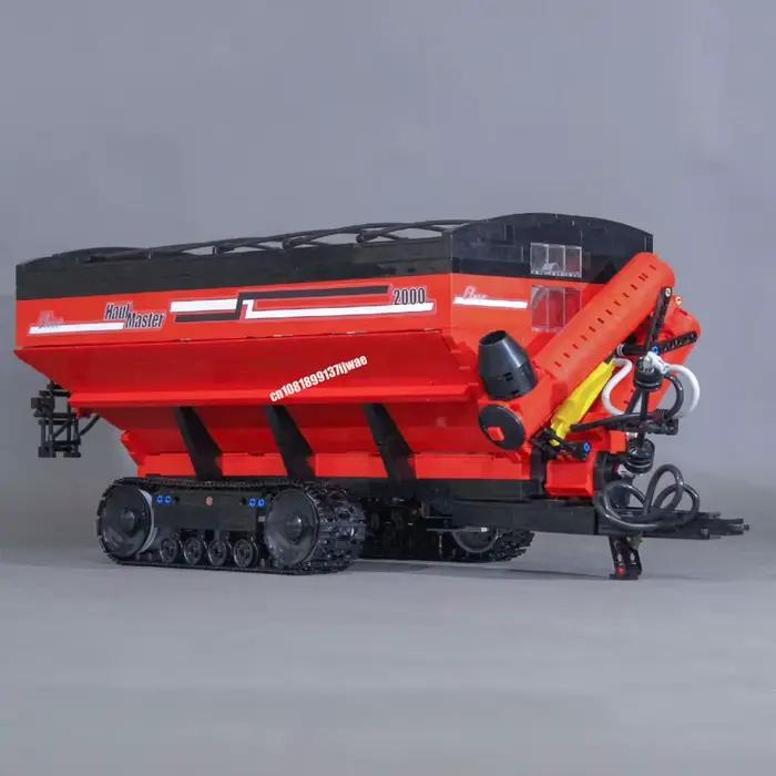 MOC RC Farm QuadTrac 620 tracteur et Elmer HaulMaster 2000 benne remorque bricolage idées créatives 