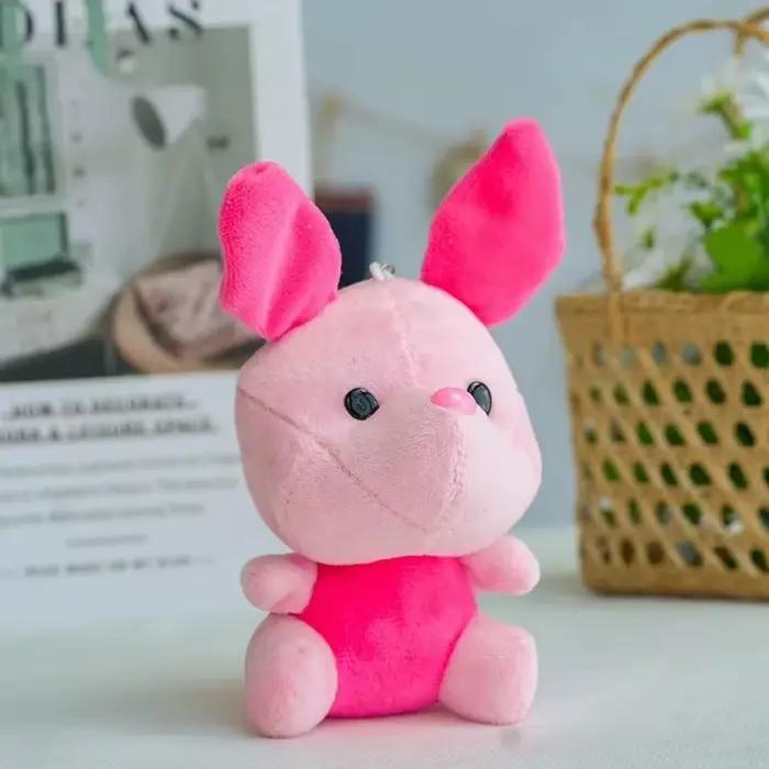 12-20 cm Winnie l'ourson ours tigre cochon Anime mignon dessin animé poupées en peluche jouets porte