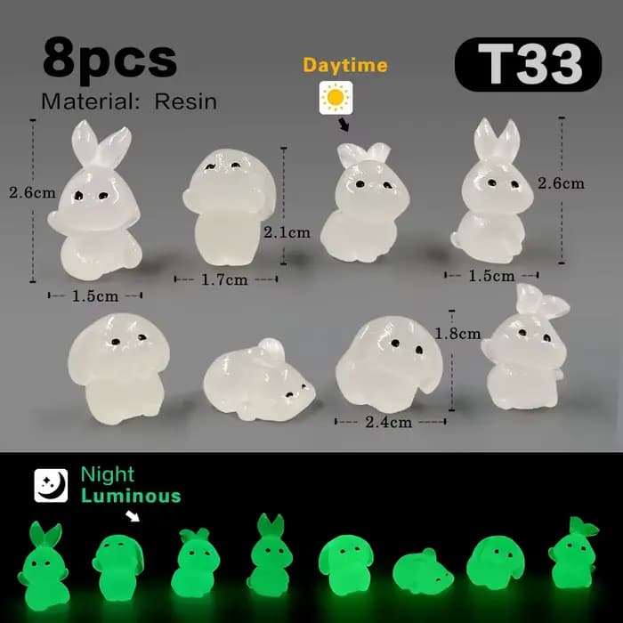 Figurine de pâques en forme de lapin, bateau mignon, carotte, bricolage, décor de chambre Kawaii, Mi
