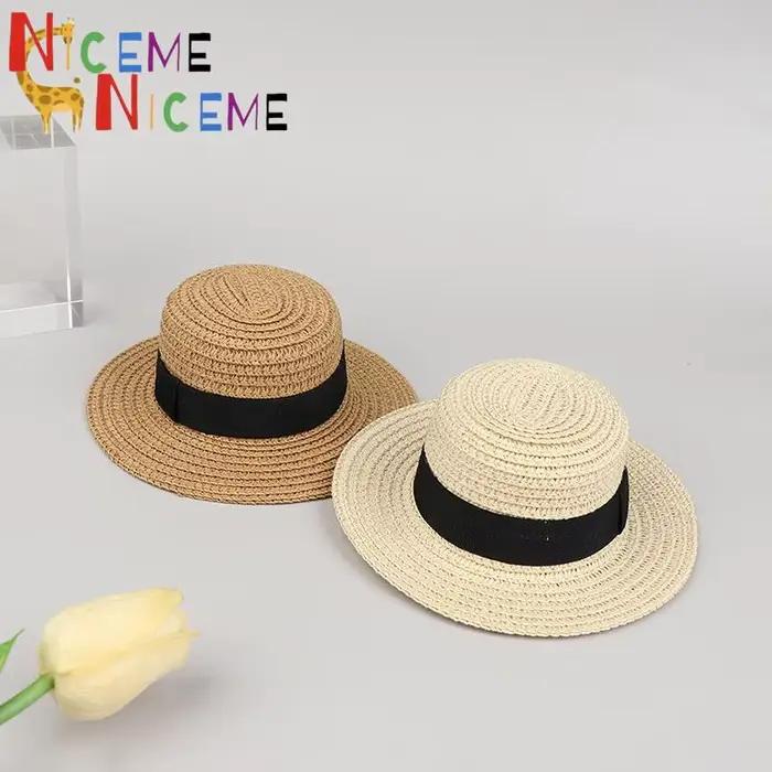 Chapeau de soleil mignon en paille pour maison de beurre Blyth, accessoires de décoration, offre spé
