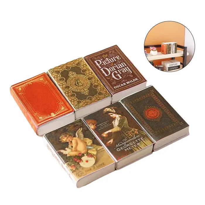 Mini livre de nettoyage de maison de course pour enfants, bande dessinée l'inventaire, jouets de jeu