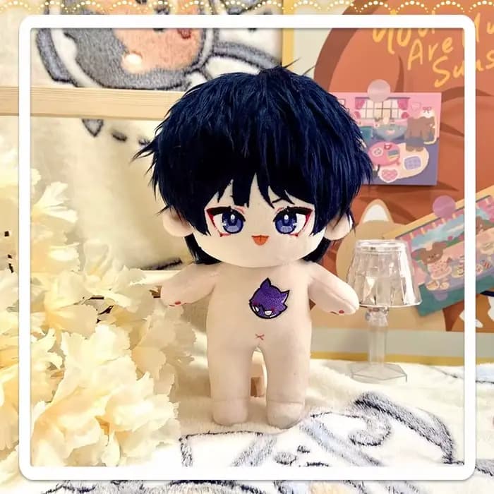 Pyjama en peluche Genshin Impact, planchers amouche, Kunikuzushi, Sanbing WPanama er, Cat Neko, 20cm