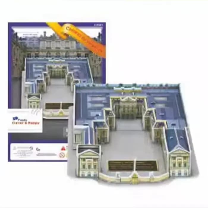 Chateau de Versailles palais France Paris histoire musée 3D papier Puzzle bricolage jouet Architectu