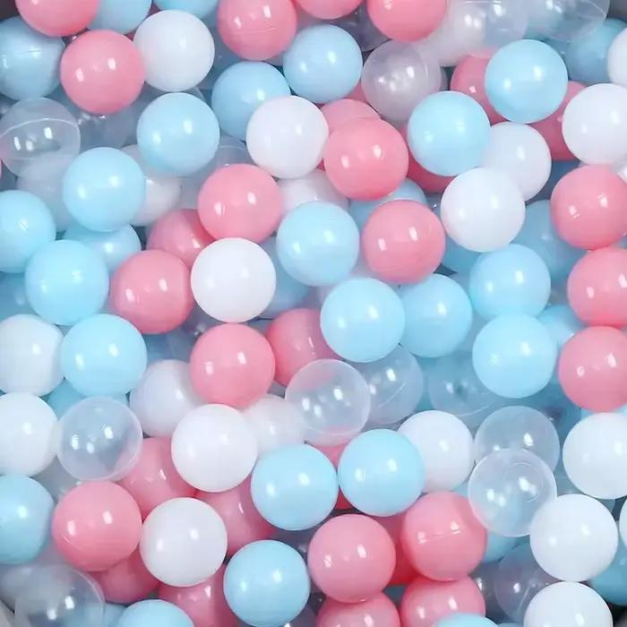 50 pièces 55MM bébé balles en plastique piscine d'eau océan jeux de balle pour enfants natation foss