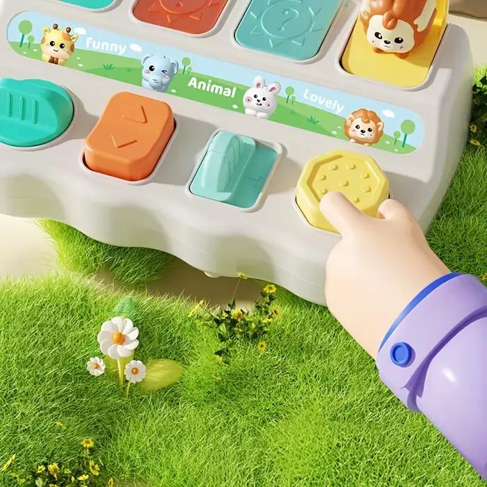 Jouets animaux pop-up Montessori et boîtes d'apprentissage – Améliore la logique et les motricité, c