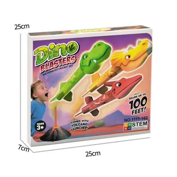 Lanceur de fusées dinosaure volant, jouets d'extérieur, jeu de compétition interactif parent-enfant 