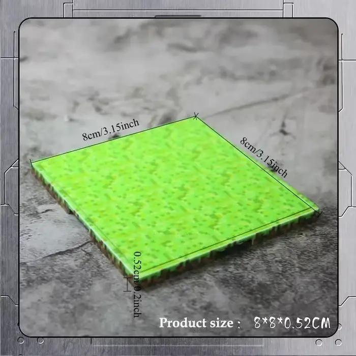 Plaque de base magnétique, variété de plaques de base, compatibles avec les blocs de construction ma
