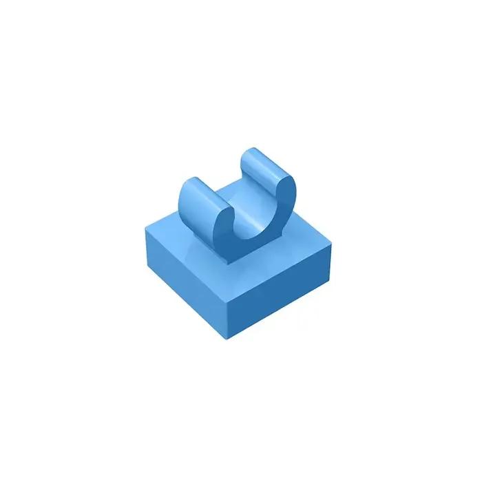 Gobricks GDS-818 carrelage spécial 1x1 avec Clip avec bords arrondis compatible avec lego 15712 2555