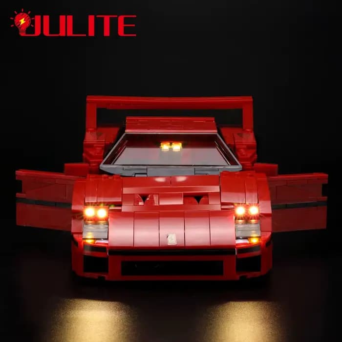 Kit d'éclairage LED pour Technic 10248 et 21004 créateur série F40, jouets de bricolage de voiture (