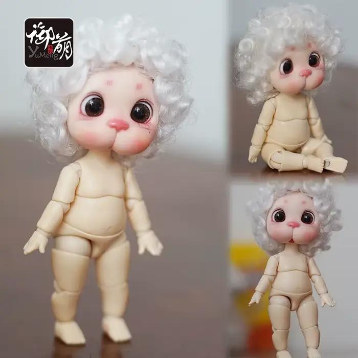 Ymy poupée gros poire animaux corps poire avec queue Ob11 corps Joint pour tête Gsc, 1/12bjd, Obitsu