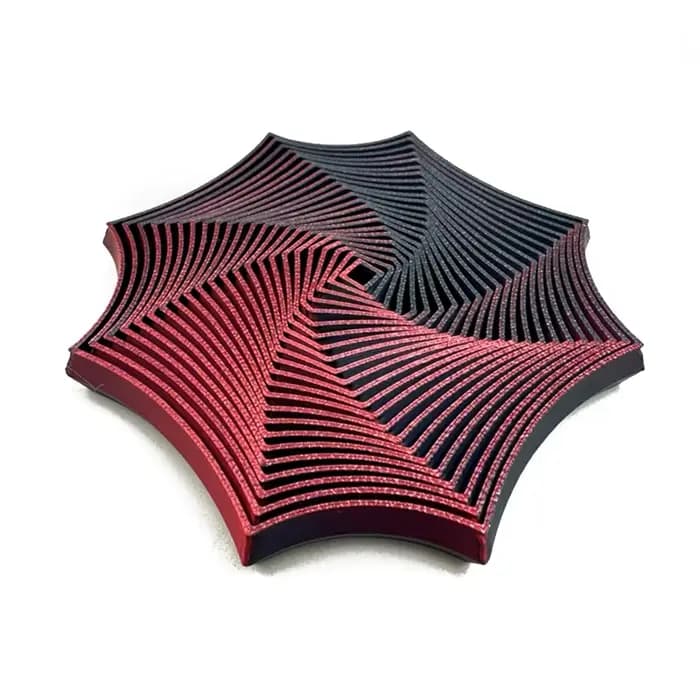 Fidget octogonal, jouet octogonal, impression 3D, Illusion géométrique, jouets anti-Stress pour jeux