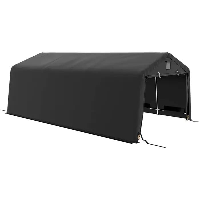 Liquidation à prix réduit : Abri de rangement de grande taille 13x20 pieds, emballage simple, avec b