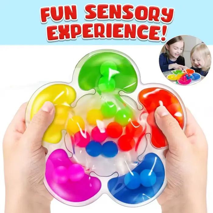 Jouets sensoriels de tri des couleurs, jeu de motricité Fine pour les tout-petits, jouets assortis d