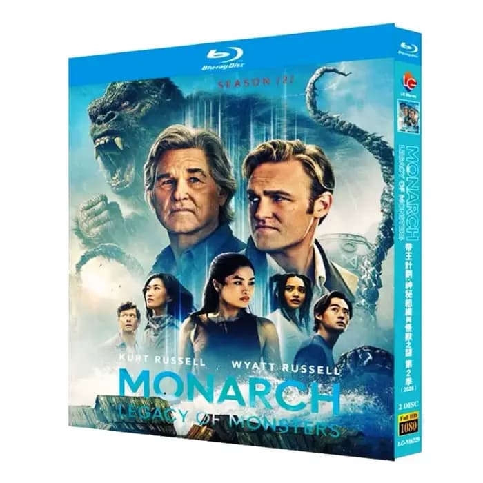 Monarch : Legacy of Monsters Saison 2 (2026) Coffret 2 disques neuf scellé Blu-ray haute définition 