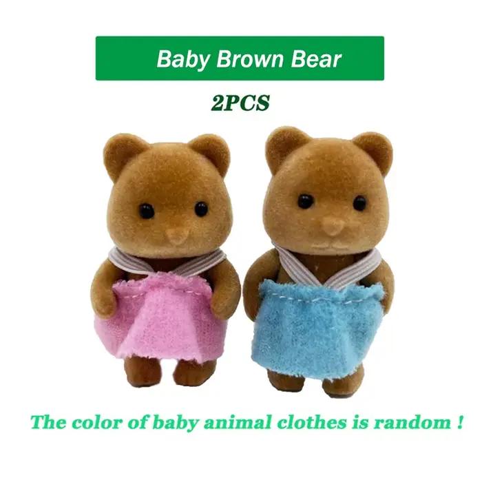 1: 12 meubles Simulation forêt Animal bébé jouet fauve Koala famille poupée maison de poupée personn