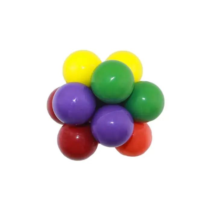 Jouet Fidget créatif pour adultes et enfants, anti-Stress, boule colorée élastique, boule de décompr