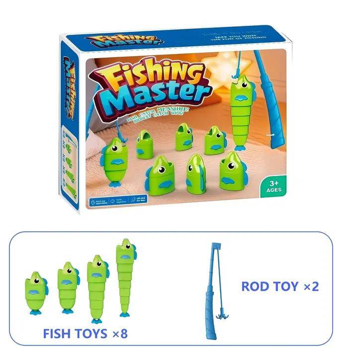 Jeu de société Fishing Master Blind Fishing Luck Challenge, jeu de société familial, cadeau de Noël,