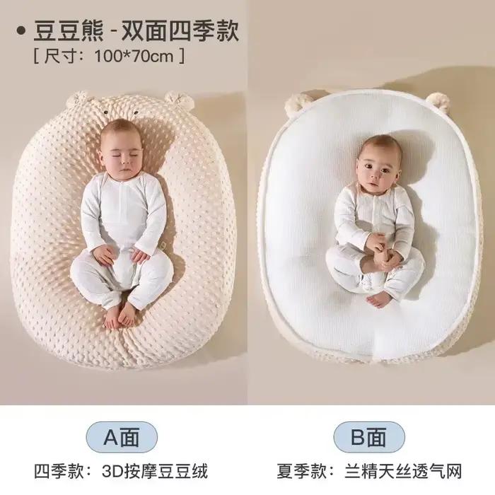 Oreiller de pente Anti-crachat pour bébé, coussin de pente couché pour bébé, outil d'alimentation po