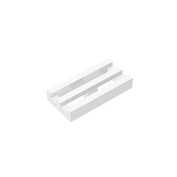 MOC 10 pièces 2412 1x2 grille plaque lumineuse blocs de construction 30244 conseil briques particule